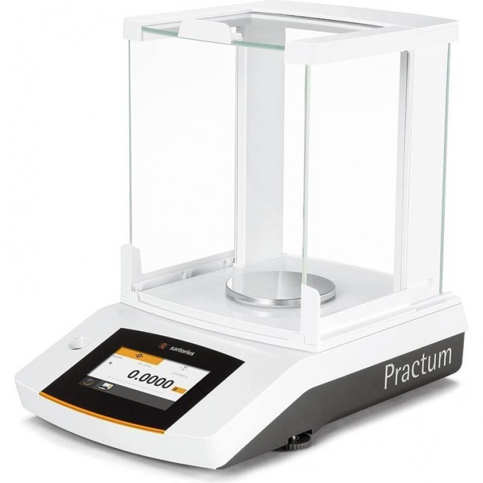 Аналитические весы SARTORIUS Practum с дискретностью 0.0001 г и пределом взвешивания до 60 г PRACTUM-64-1ORU